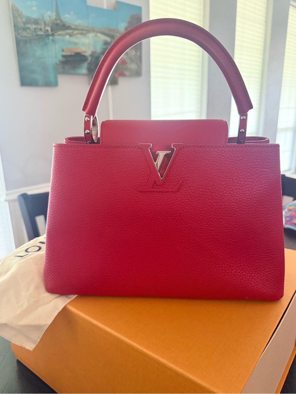 Louis Vuitton Red Shoulder Bag